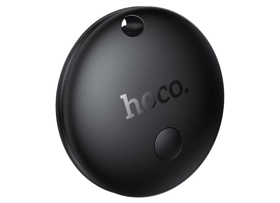 HOCO E93A Anti lost Smart Tag Support for Google Find My App Android Phone GPS Tracker Finder Locator for Key Pet Luggage Tag Device - Black